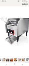 Royal Catering RCKT-1940 2200W Conveyor Toaster - Stainless Steel