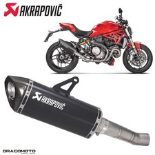 Auspuff DUCATI MONSTER 1200 S ABS 2014-2020 AKRAPOVIC Titan Schwarz RC S-D12S...