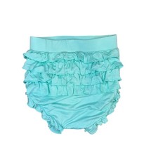Posh Peanut Light Green Ruffle Bloomer Bummies Viscose Bamboo Girls 2T Toddler