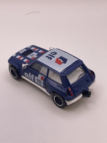 CUSTOM Corgi Renault 5 Turbo #18 elf Blue Made in Britain New Wheels & Detailed - Picture 8 of 10