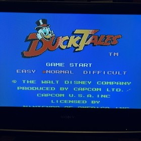 Disney's Duck Tales Nintendo NES 1989 Cart Only Tested Ducktales
