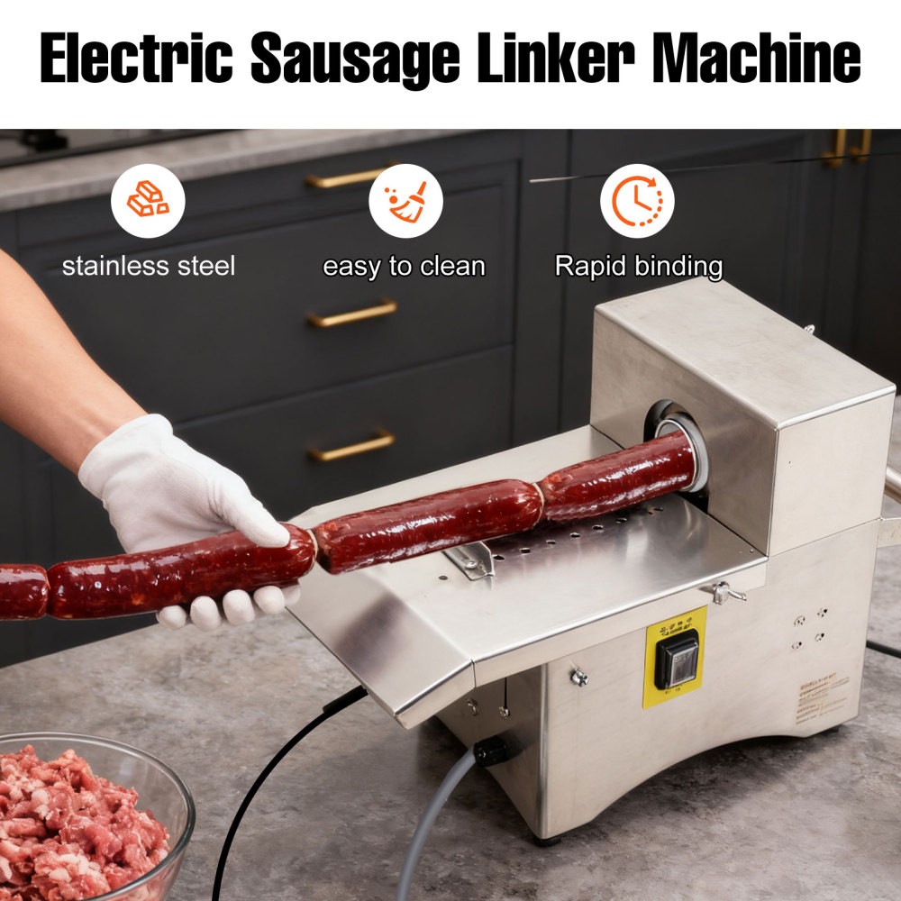Stainless Steel Automatic Sausage Tying Knotting Machine Bind Strapping Machine