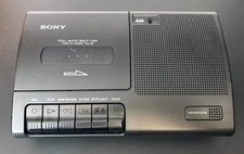Sony TCM-919 Portable Cassette Recorder Battery Operated - Works fine no adapter