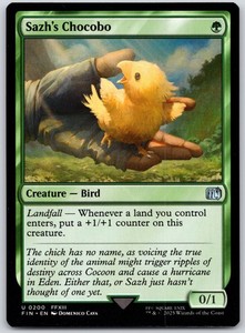 Sazh's Chocobo #200 Final Fantasy MTG