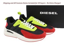 DIESEL S-Serendipity Low Cut MENS Sneakers EU 45 Laced Almond Toe Trainers