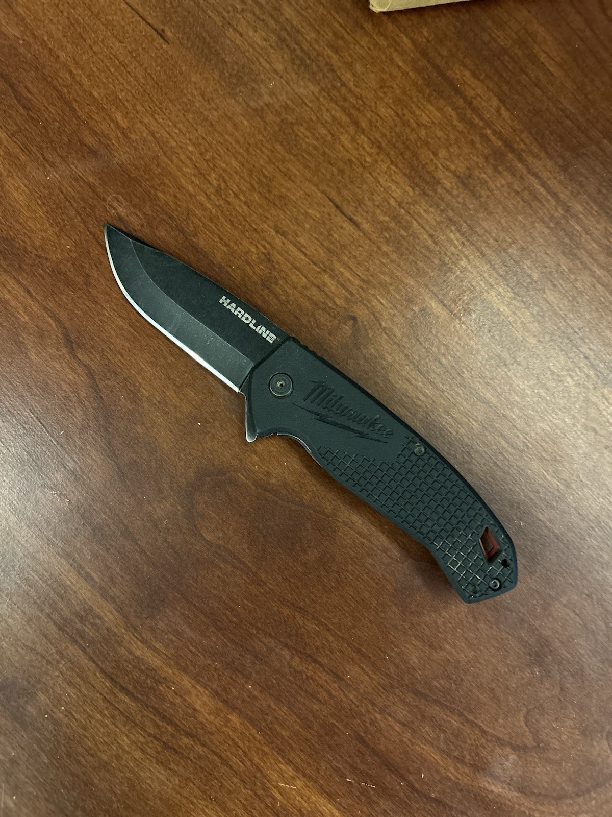 Milwaukee Hardline 48-22-1994 D2 Drop Point Pocket Knife Liner Lock Clip