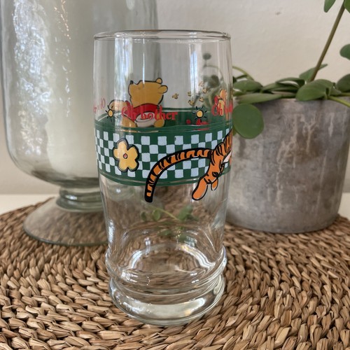 Winnie the Pooh "Oh Bother" 16 oz Drinking Glass 1990s/2000s Disney Tigger - Picture 3 of 8