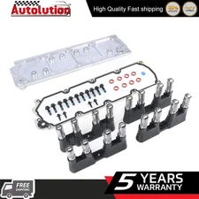 1Set Valley Cover + Lifters DOD NON-AFM Kit for Chevy 08-20 GM LS 5.3L 6.0L 6.2L