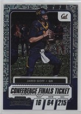 2021 Panini Contenders Draft Picks Conference Finals Ticket /99 Jared Goff 11ur