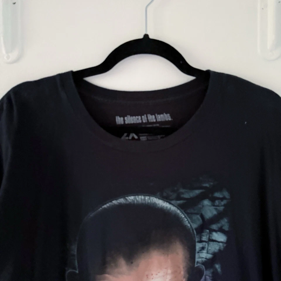 Silence Of The Lambs Midnight Madness Fright Rags Рубашка 2X Ужасы Ганнибал Редкая - Изображение 3 из 4