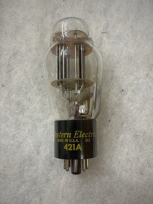 Western Electric 421A 6AS7 6080 6AS7G D Getter NOS Strong Tested Week 13th 1950