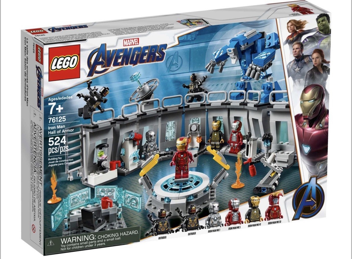 LEGO 76125 Super Heroes Avengers - Iron Man Hall of Armor New