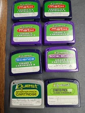 8  iQuest Cartridges Math Science  Social Studies Grades  2 Starters Packs