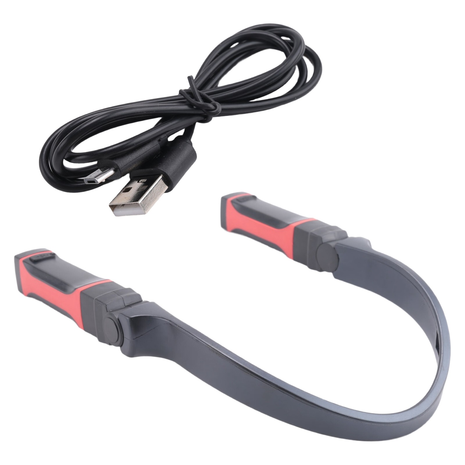 Luz de Cuello Desmontable Recargable, Luz de Trabajo LED con Base MagnéTica4827