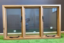 Hardwood Timber Window Wood Sapele Triple Casement Flat Pack Unassembled Frame