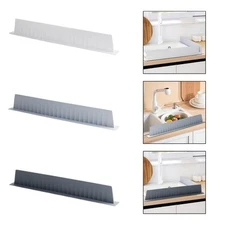 Silicone Water Splash Guard for Kitchen Island Lightweight Accessories Sink