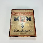 Vintage Monopoly 1936 Patent Edition Parker Brothers Board Game Set Trading Game