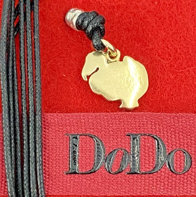 Dodo Pomellato Halskette Anhänger Dodo Maxi 18kt 750 Gelbgold Selten Nicht Auffindbar