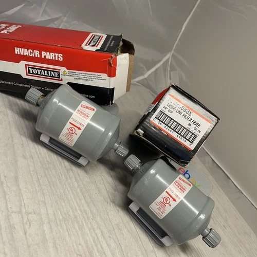 Lot Of 2 HVAC/R PARTS P502C083S LIQUID LINE FILTER DRIER 3/8"ODF Totaline