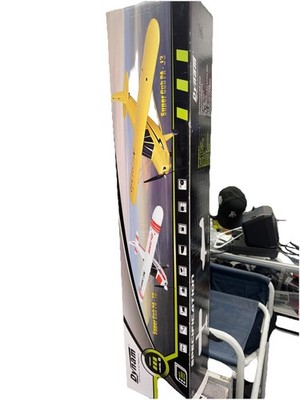 Dynam Super J3 Cub PA-18 RC Scale Trainer Yellow 1100mm 43'' Wingspan