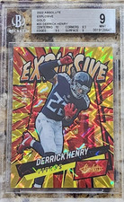 2022 ABSOLUTE EXPLOSIVE GOLD  /10 BGS 9