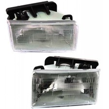 For 1991-1996 Dodge Dakota Pair Headlights Driver and Passenger Side-Bulbs Incl.