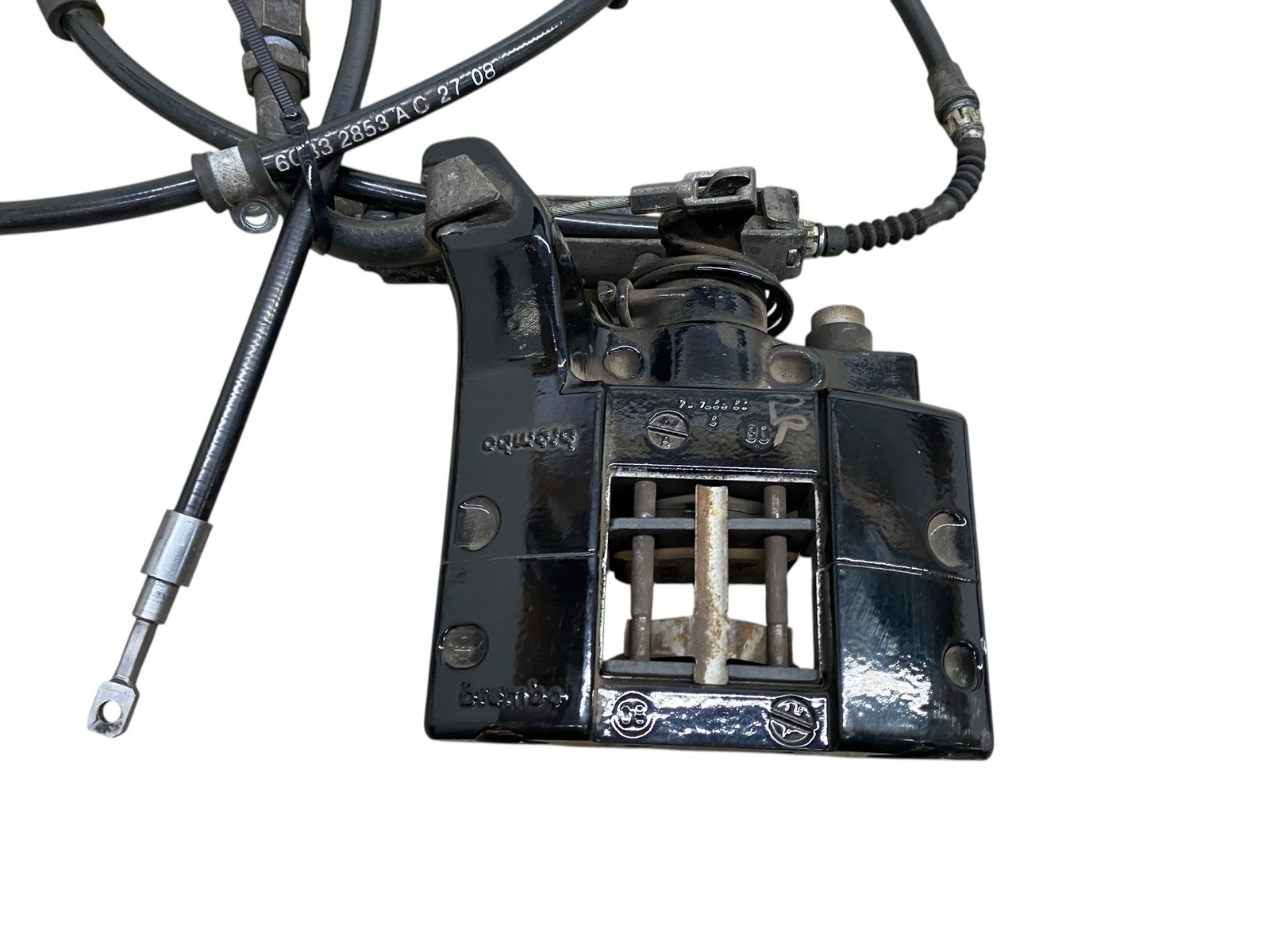 2009 Aston Martin Vantage Rh Right Rear Emergency Brake Caliper *30k Miles* Oem