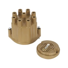 8120ACC ACCEL Distributor Cap & Rotor Kit - Female Socket Style - Tan