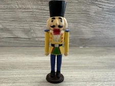 Rare VTG 1990 Enesco Small Wonders Miniature Nut Cracker Parade Ornament *Detail