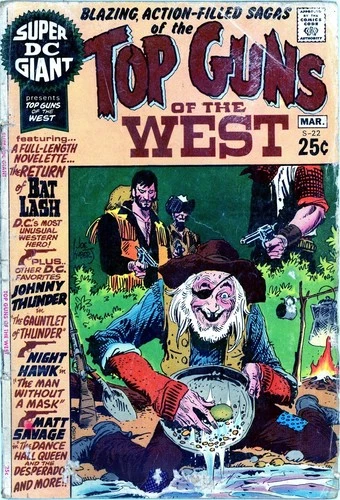 Super DC Giant #22 Top Guns of the West DC Comics 1971-NO RESERVE!