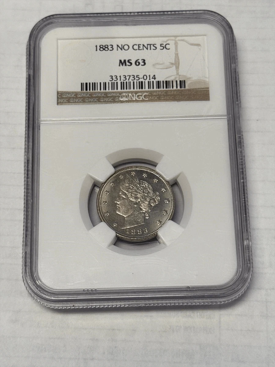 MS 63 Graded 1883 Year US Liberty Nickels (1883-1913) for sale | eBay