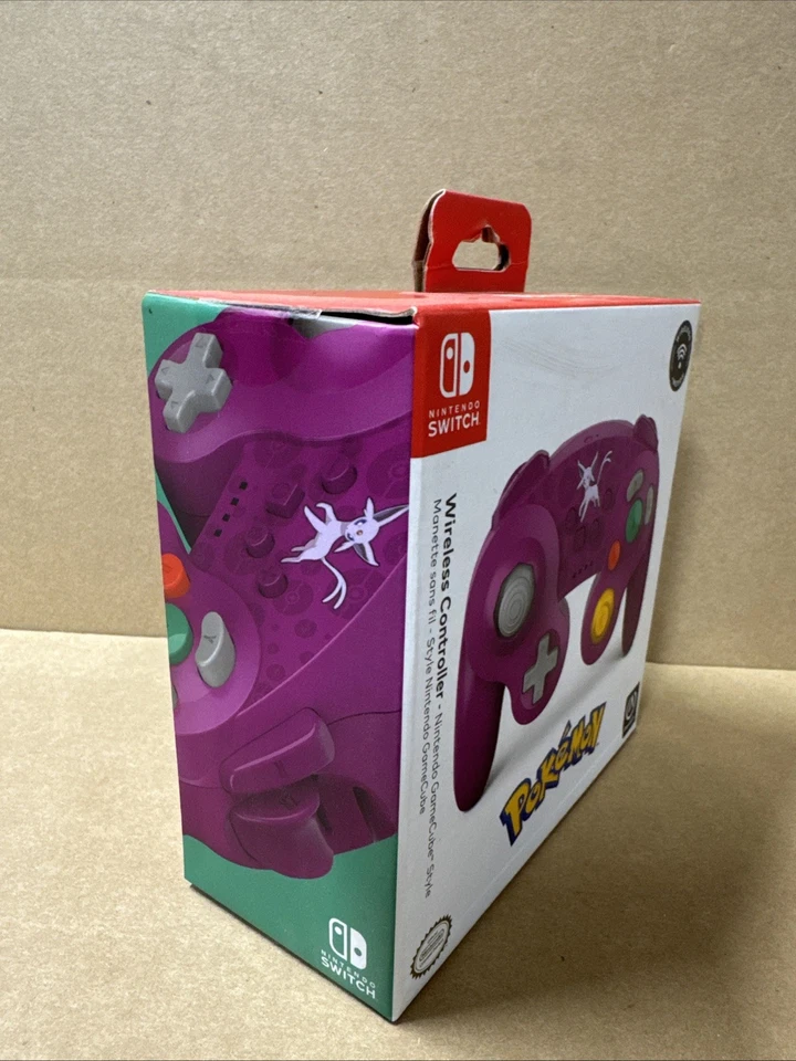 SEALED Official Nintendo Switch GameCube Wireless Controller - Pokemon Espeon - Image 2 of 4