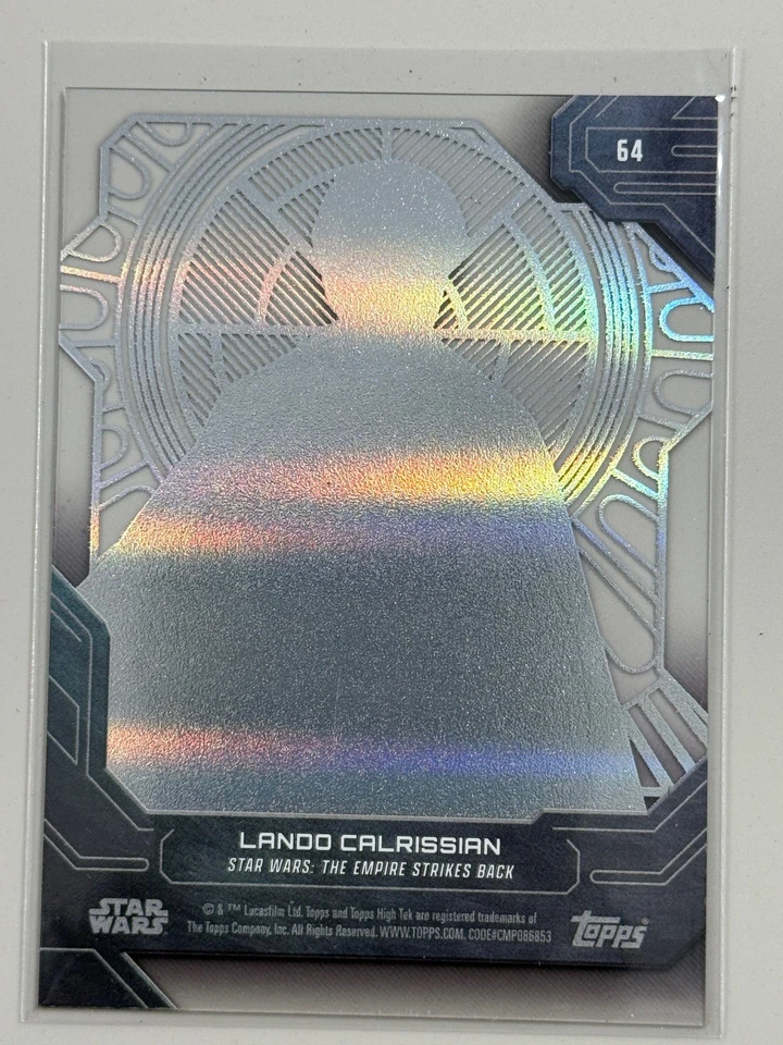 Topps Star Wars High Tek 2024 Lando Calrissian Star Wars: The Empire Strikes #64 - Image 2 of 3