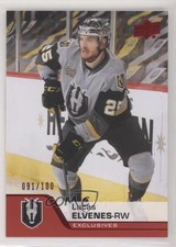 2020-21 Upper Deck AHL Exclusives 91/100 Lucas Elvenes #62 re9