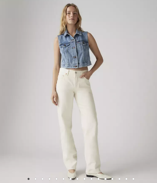 LEVI'S 501® '90s Women's Jeans - Ecru - White