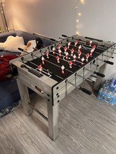 Light Grey Foosball Table. Only Used A Few Times  Is In Great Shape 