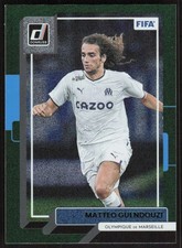 2022-23 Donruss Green Matteo Guendouzi Soccer Card #92 - Olympique de Marseille