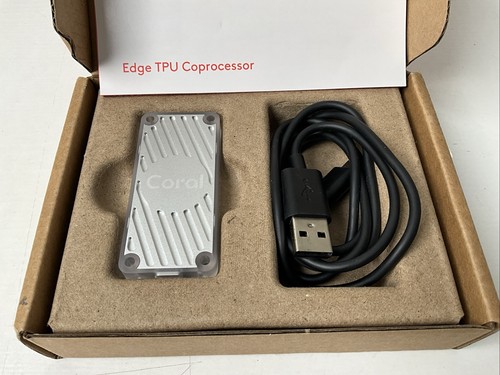 Google Coral AI Edge TPU USB Ml Accelerator Machine Learning Tensor Flow Lite - Afbeelding 2 van 6