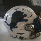 Barry Sanders Detroit Lions Autographed Full-Size Speed Flex Helmet