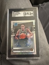 2020-21 Donruss Devin Vassell Choice Rookie Auto RC SGC 9.5/10 Auto #206