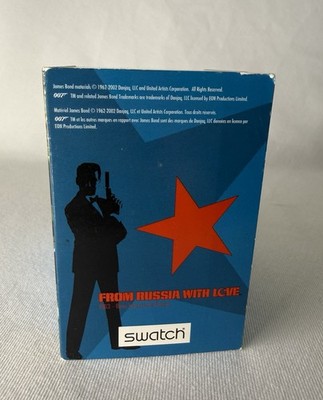 Swatch James Bond 007 From Russia w/ Love Watch 1963 – Original