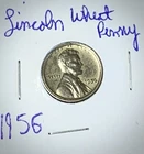 1956 P Lincoln Wheat Penny Good Condition Sleeved FREE SHIPPING
