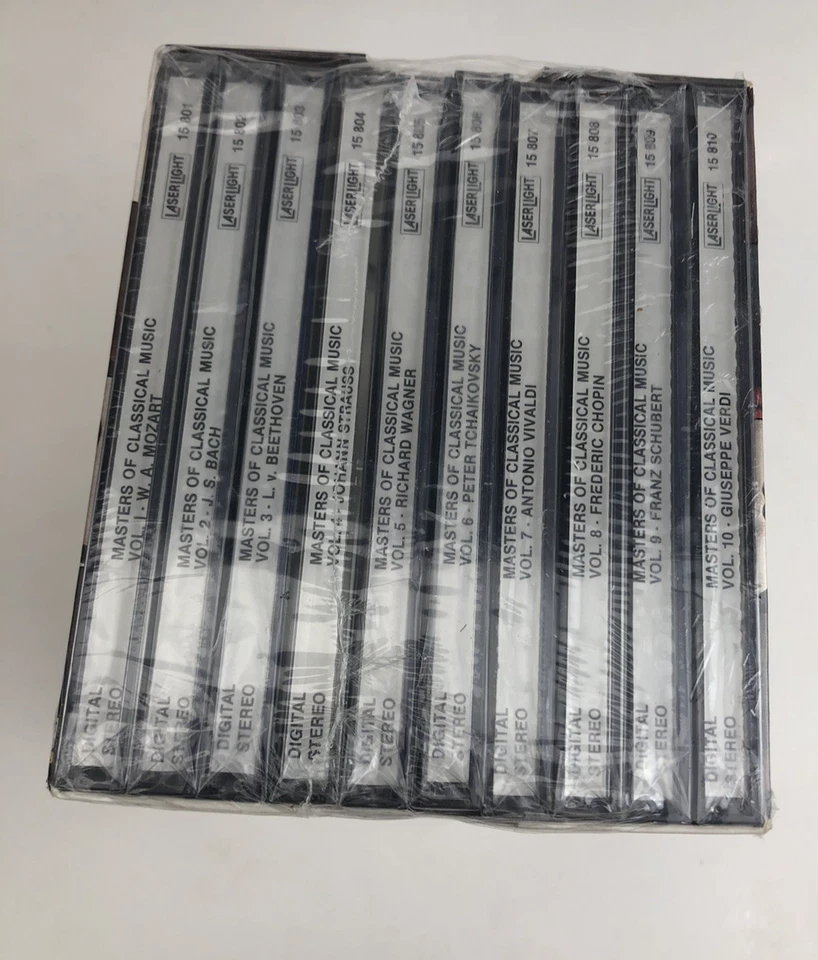 New Sealed Masters of Classical Music 10 CD Set Complete Laserlight Digital - Image 3 of 4