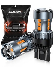 Sealight 7443 7440 Led Bulb Amber Turn Signal Lights T20 7441 7444 992 W21w Led Sealight 7443 7440 Led Bulb Amber Turn Signal Lights T20 7441 7444 992 W21w Led
