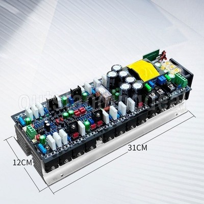 12V 1200W Amplifier Board Supports BTL Bridge Mode & Dual Auxiliary Power Output
