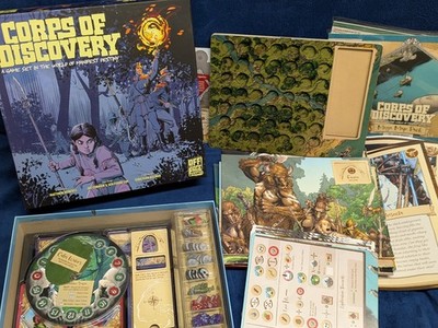 Corps Of Discovery Ultimate Deluxe Wooden Edition PLUS Mega Map Sets COMPLETE KS