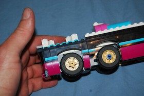  LEGO Pop Star Tour Bus Partial Build 41106 Friends Bottom Assembly 150+ Pieces