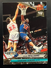John Williams 1992-93 NBA FLEER ULTRA DUNK RANK #18 NBA Card CAVALIERS #218