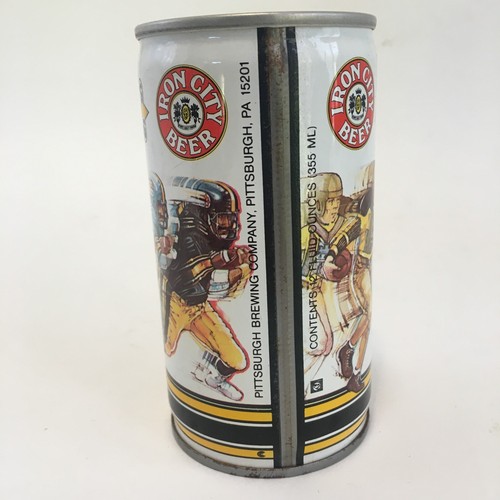 1980 Pittsburgh Steelers 50 Seasons Iron City Bierdose NFL Football Vintage - Bild 4 von 14