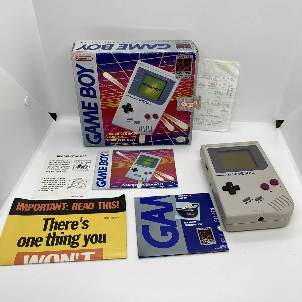 Nintendo Gameboy DMG-01 System Complete in Box Number Match | eBay